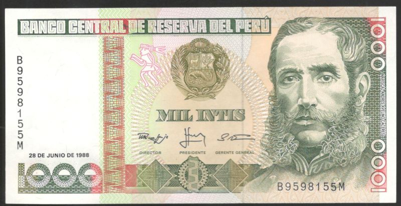 1000 ���� 1988 ���� UNC
